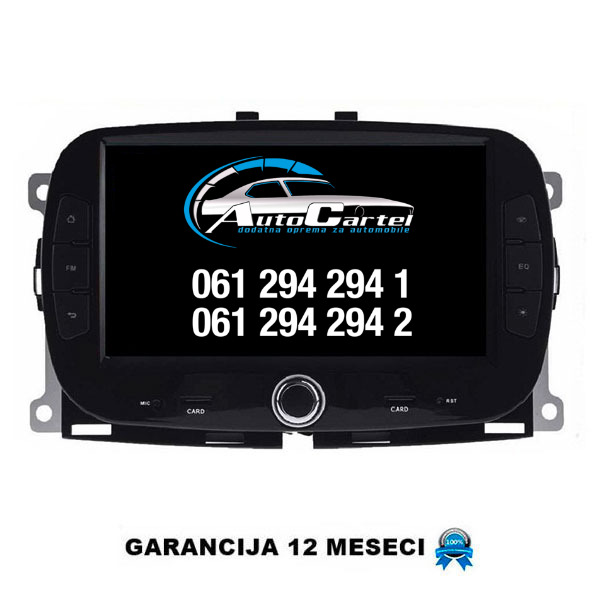 FIAT 500X MULTIMEDIJA ANDROID NAVIGACIJA TOUCH SCREEN 7 INCA