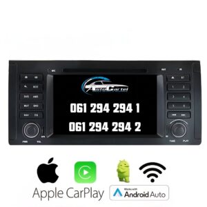 BMW 5 E39 7 E38 X5 E53 ANDROID MULTIMEDIJA NAVIGACIJA TOUCH SCREEN 7 INCA CarPlay Android Auto