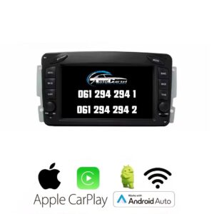 Mercedes C klasa Android multimedija navigacija touch screen 7 inča CarPlay Android Auto