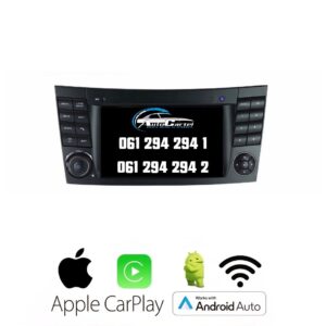 Mercedes E klasa W211 Android multimedija navigacija touch screen 7 inča CarPlay Android Auto