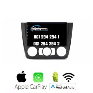 BMW 1 MANUELNA KLIMA ANDROID MULTIMEDIJA NAVIGACIJA TOUCH SCREEN 10 INCA CarPlay Android Auto