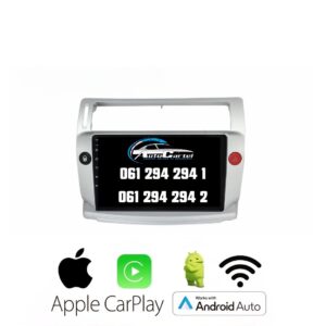 Citroen C4 multimedija Android navigacija touch screen 10 inča CarPlay Android Auto