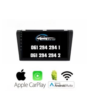 MAZDA 3 MULTIMEDIJA ANDROID NAVIGACIJA TOUCH SCREEN 10 INCA CarPlay Android Auto