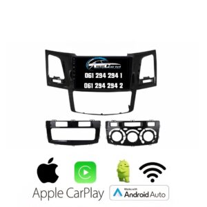 TOYOTA HILUX MULTIMEDIJA ANDROID NAVIGACIJA TOUCH SCREEN 10 INCA CarPlay Android Auto