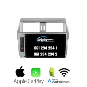 TOYOTA LAND CRUISER NOVI TIP MULTIMEDIJA ANDROID NAVIGACIJA TOUCH SCREEN 10 INCA CarPlay Android Auto