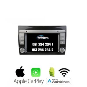 FIAT BRAVO MULTIMEDIJA ANDROID NAVIGACIJA TOUCH SCREEN 7 INCA CarPlay Android Auto