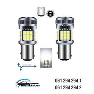 LED SIJALICE P21-5/1157/BA15D NA NAVRTANJE BELA BOJA SET 2 KOMADA CAN BUS