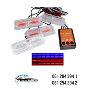 BLINKERI UGRADNI CRVENO PLAVI 7x3cm - model 2