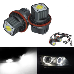 BMW ANGEL EYE LED SIJALICE ZA FABRICKE PRSTENOVE BELA BOJA 80W - model 2