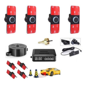 Fabrički model crni parking senzori sa zvučnim signalom