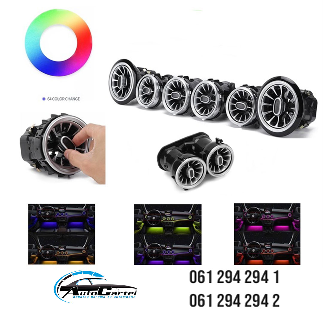 LED AMBIJENTALNO OSVETLJENJE MERCEDES E KLASA W213