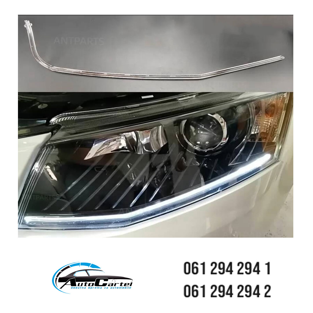 LED DNEVNO SVETLO FABRICKI MODEL U FARU SKODA OCTAVIA 15-17
