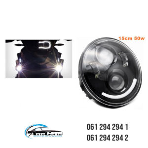 UNIVERZALNI LED FAR ZA MOTORE 15CM 50W LED MOTO FAR