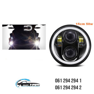 UNIVERZALNI LED FAR ZA MOTORE 15CM 50W LED MOTO FAR
