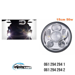 UNIVERZALNI LED FAR ZA MOTORE 15CM 50W LED MOTO FAR