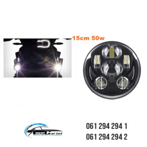 UNIVERZALNI LED FAR ZA MOTORE 15CM 50W LED MOTO FAR