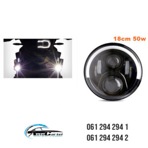 UNIVERZALNI LED FAR ZA MOTORE 18CM 50W LED MOTO FAR