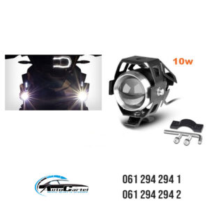 LED-MAGLENKA-MOTO-10W UNIVERZALNI LED FAR ZA MOTORE SA NOSACEM 10W LED MOTO FAR