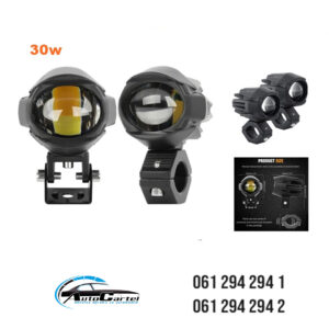 UNIVERZALNI LED FAR ZA MOTORE SA NOSACEM 30W LED MOTO FAR