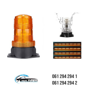 LED ROTACIJA NA MAGNET ZUTA 13cm x 6cm