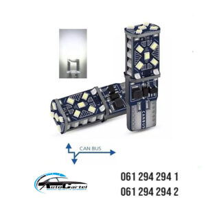 LED SIJALICE T10,W5W,UBODNE BELA BOJA SET 2 KOMADA KAN BUS