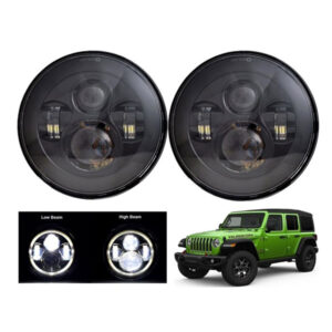 LED farovi univerzalni 18cm, 2x60W, Bi-Led Full LED svetlo za Wranglera