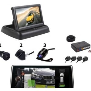 Parking kamera, monitor i parking senzori – set 4,3 inča, model 3
