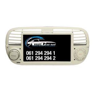 FIAT 500 MULTIMEDIJA ANDROID NAVIGACIJA TOUCH SCREEN 7 INCA CarPlay Android Auto