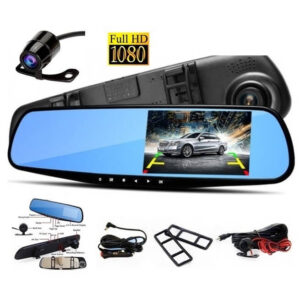 Full HD DVR kamera za snimanje saobraćaja retrovizor 4,3 inča sa parking kamerom Full HD DVR kamera za snimanje saobraćaja retrovizor 4,3 inča sa parking kamerom