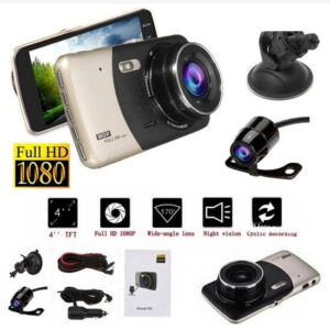 Full HD DVR kamera za snimanje saobraćaja 4 inča sa parking kamerom Full HD DVR kamera za snimanje saobraćaja 4 inča sa parking kamerom
