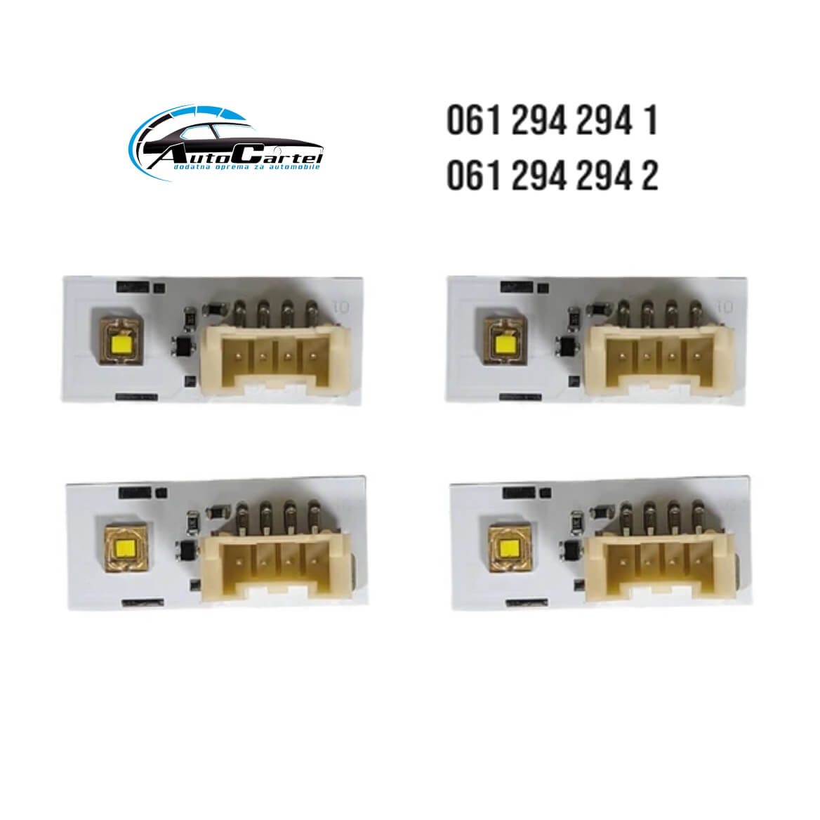 LED čip za dnevno svetlo Audi A1 12-16