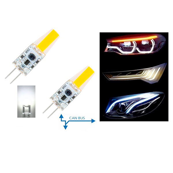 LED SIJALICE G4 BELA BOJA SET 2 KOMADA CAN BUS