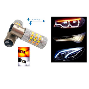 LED SIJALICE SWITCH BACK DNEVNO SVETLO I ZMIGAVAC P21/1156/BA15S NA NAVRTANJE