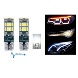 LED SIJALICE T10, W5W, UBODNE BELA BOJA SET 2 KOMADA CAN BUS