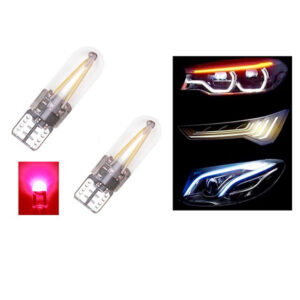 LED SIJALICE T10, W5W, UBODNE ROZE BOJA SET 2 KOMADA