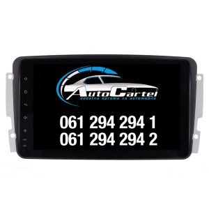 Mercedes C klasa Android multimedija navigacija touch screen 10 inča CarPlay Android Auto