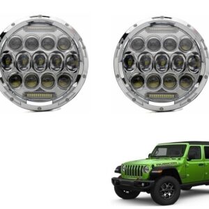 LED farovi univerzalni 18cm, 2x60W, Bi-Led Full LED svetlo za Wranglera
