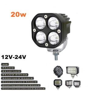 LED far 8cm x 8cm, 20W, radni far Working light, radno svetlo