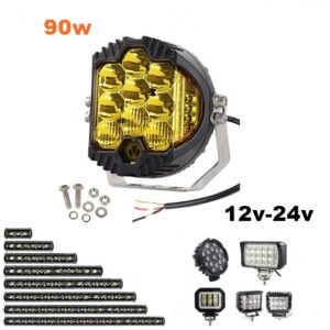 LED far 13cm, 90W, radni far Working light, radno svetlo