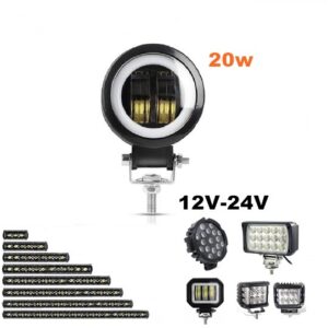 LED far 7cm, 20W radni far Working light, radno svetlo