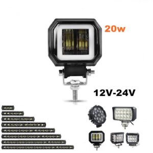 LED far 6cm x 7cm, 20W radni far Working light, radno svetlo