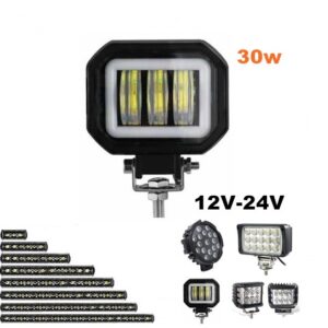 LED far 7cm x 9cm, 30W radni far Working light, radno svetlo