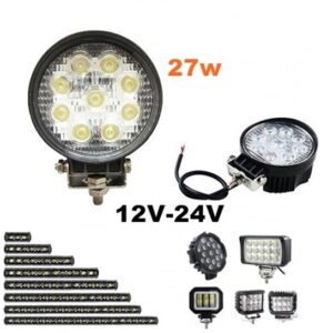 LED far 11cm, 27W, radni far Working light, radno svetlo