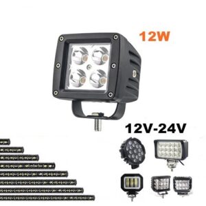 LED far 8cm x 7,5cm, 12W radni far Working light, radno svetlo