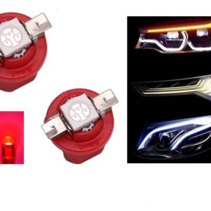 T5 LED sijalice sa kućištem - crvena boja