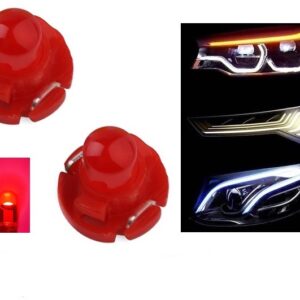 T4 LED sijalice sa kućištem - crvena boja