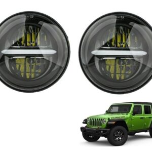 LED farovi univerzalni 18cm, 2x60W, Bi-Led Full LED svetlo za Wranglera
