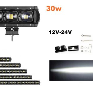 LED bar 9D 8", 22cm, 30W, radni far Working light, radno svetlo