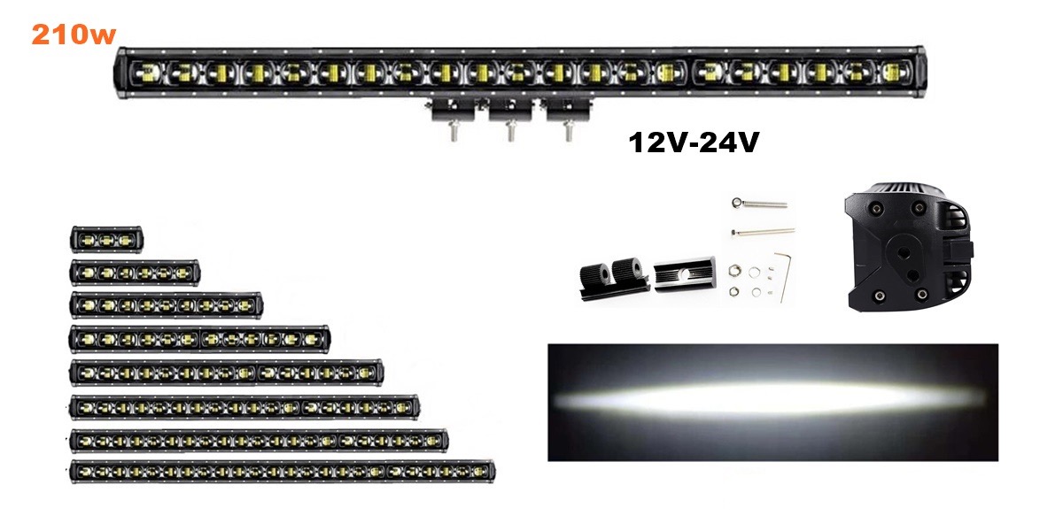 LED bar 9D 47", 120cm, 210W, radni far Working light, radno svetlo