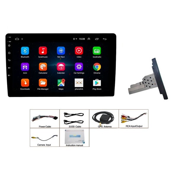 Univerzalna 1 DIN multimedija Android navigacija touch screen 9 inča CarPlay Android Auto